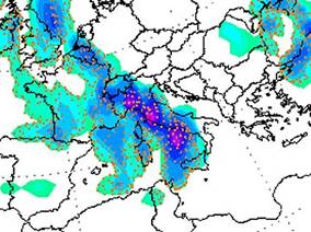 area delle precipitazioni