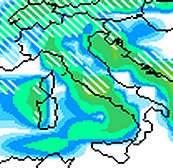 cartina delle precipitazioni in atto