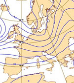 flusso di correnti atlantiche verso il Meditarraneo