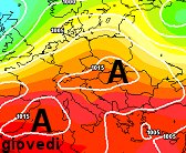 rimonta dell'anticiclone delle Azzorre
