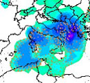 mappa delle precipitazioni