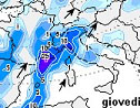 mappa delle precipitazioni