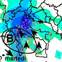 mappa delle precipitazioni