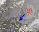 meteosat:goccia fredda in arrivo da nord.est