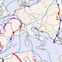 cartina isobarica dell'Europa