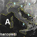 area anticiclonica sul Mediterraneo