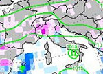 cartina cromatica delle precipitazioni