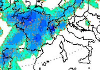 mappa delle precipitazioni