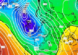 vortice freddo atlantico