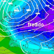 cartina cromatica delle temperature