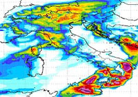 mappa delle precipitazioni