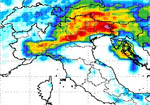 mappa dei fanomeni temporaleschi al nord