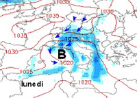 mappa delle precipitazioni