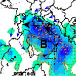 mappa delle precipitazioni