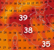 Mappa delle temperature